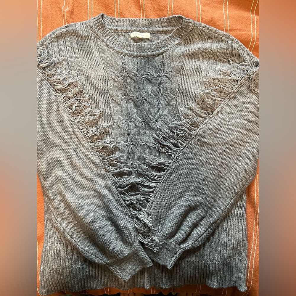 Maurice’s pullover grey knit sweater
